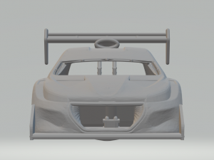 Peugeot 208 peak pakes 3Dプリントモデル