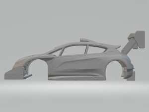 Peugeot 208 peak pakes 3Dプリントモデル