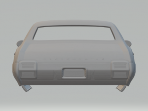 Oldsmobile cutlass 3D-printmodel