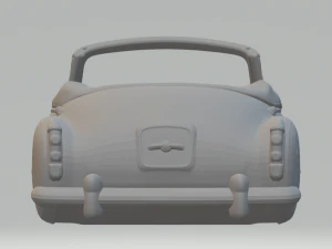 रेनॉल्ट फ़्रेगेट कैब्रियोलेट 3D प्रिंट मॉडल