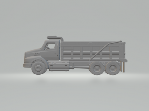 2007 STERLING A9500 DUMPER Model Cetak 3D