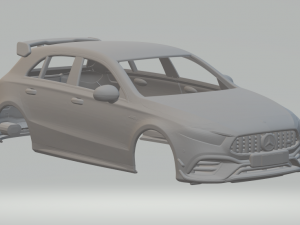 Mercedes-AMG A 45 Model Cetak 3D