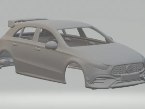 Mercedes-AMG A 45 Modelo de Impressão 3D