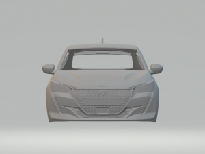 Peugeot e-208 gt 3D Print Model