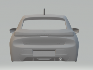 Peugeot e-208 gt 3D Print Model