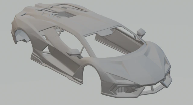Revuelto 2023 3D Print Model .c4d .max .obj .3ds .fbx .stl .blend 