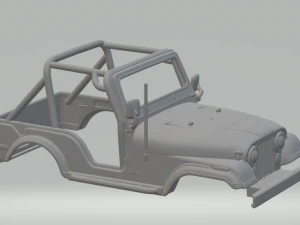 JEEP CJ5 76 Model do druku 3D