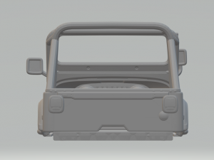 JEEP CJ5 76 3D 打印模型