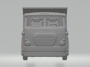 Fiat 180 dumper 3Dプリントモデル