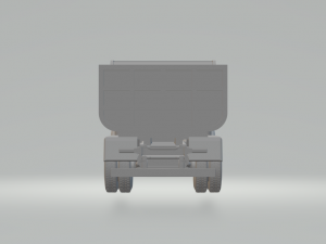 Fiat 180 dumper 3Dプリントモデル