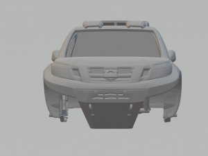 Nissan navara dakar 3D Принт Модель