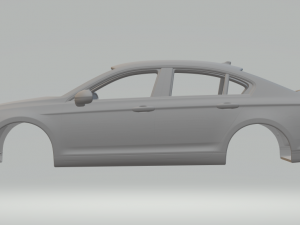 Vw passat sedan Modelo de Impressão 3D
