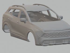 Kia sportage 23 3D प्रिंट मॉडल