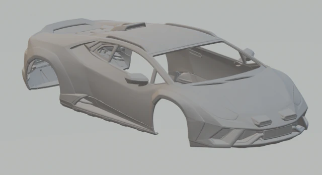Huracan Sterrato 3D Print Model .c4d .max .obj .3ds .fbx .stl .blend 