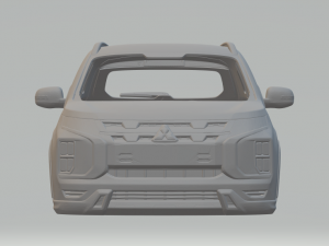 Mitsubishi asx 3D-printmodel