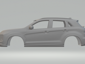 Mitsubishi asx 3D-printmodel