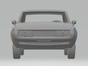 TOYOTA CELICA GT COUPE 3D-printmodel