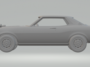 TOYOTA CELICA GT COUPE 3D-printmodel