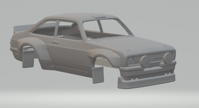 Escort Hoonigan 3D-Druckmodell .c4d .max .obj .3ds .fbx .stl .blend 