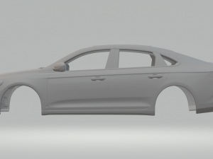 Geely Xingrui Modèles 3D en vedette