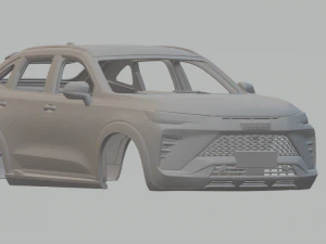 하발 h6 3D 프린트 모델