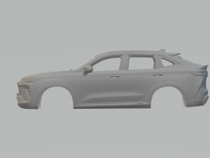 Haval h6 3D 프린트 모델