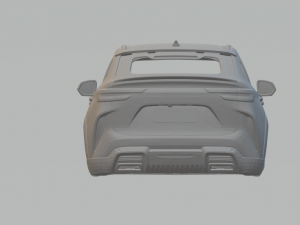 Haval h6 3D 프린트 모델