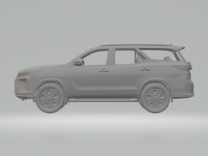 TOYOTA SW4 FORTUNER 3Dプリントモデル