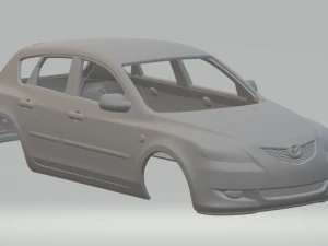 Mazda 3 mk1 hatchback 3D Print Model