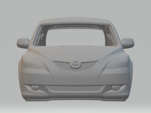 Mazda 3 mk1 hatchback 3D Принт Модель