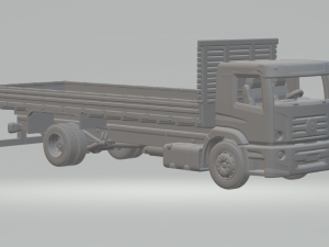 VOLKSWAGEN CONSTELLATION 4X2 FLATBED 3D Print Model