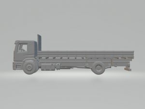 VOLKSWAGEN CONSTELLATION 4X2 FLATBED 3D प्रिंट मॉडल