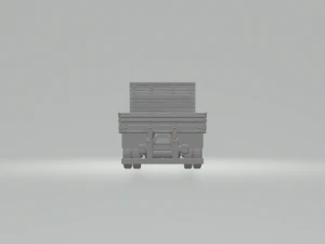 VOLKSWAGEN CONSTELLATION 4X2 FLATBED 3D Print Model