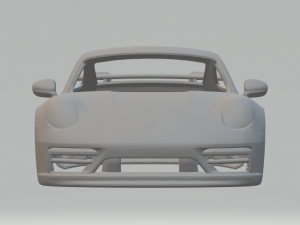 Porsche 911 Carrera custom 3Dプリントモデル