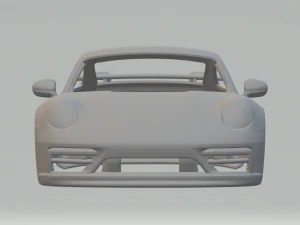 Porsche 911 Carrera custom 3D Print Model
