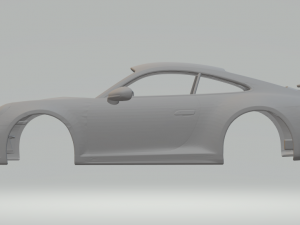 Porsche 911 Carrera custom 3Dプリントモデル
