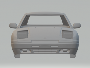 1990 mazda astina 323f 3Dプリントモデル