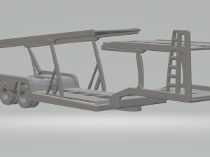 Vehicle transport trailer 3D Print Model