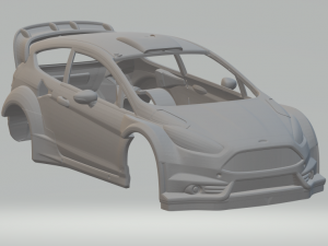 Fiesta hoonigan 3Dプリントモデル