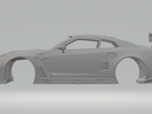 Nissan gtr gt3 17 Modelo de impresión 3D