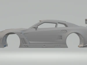 Nissan gtr gt3 17 3D Print Model