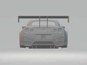 Nissan gtr gt3 17 Modelo de impresión 3D