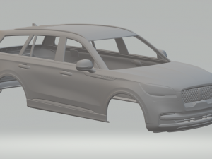 Lincoln aviator 3D Print Model