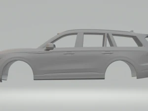 Lincoln aviator 3D Print Model