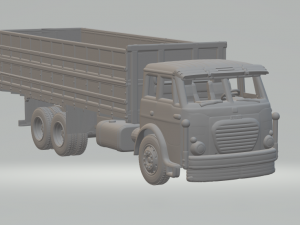 Fiat 180 truck grain 3D प्रिंट मॉडल