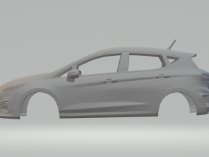 Fiesta Sport 5d 2021 3D Print Model