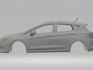 Fiesta Sport 5d 2021 3D Print Model