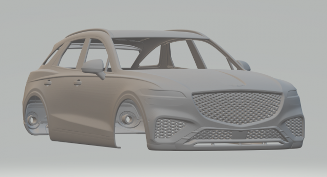 HYUNDAI GV70 Modelo de impresión 3D .c4d .max .obj .3ds .fbx .stl .blend 