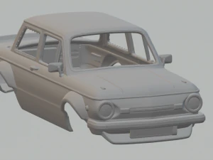 ZAZ 968 カスタム 3Dプリントモデル