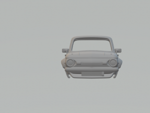 ZAZ 968 CUSTOM Model Cetak 3D